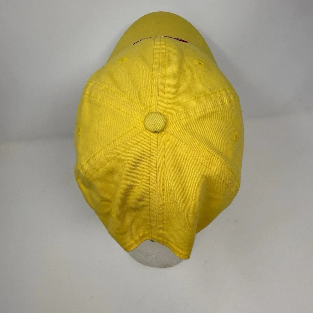 Kellogg's Eggo Waffle Yellow Cap Hat Collectibles Strapback Adjustable Cotton‎